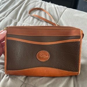Vintage dooney & bourke leather purse